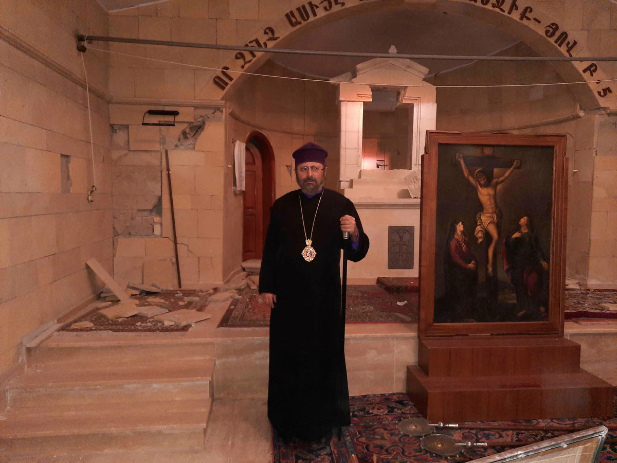 Patrik Maşalyan afet bölgesini ziyaret etti